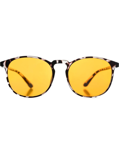 Gafas bloqueadoras de luz azul UV400 para juegos - Leopardo Naranja Gafas bloqueadoras de luz azul UV400 para juegos - Leopardo Naranja
