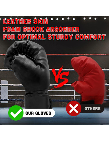 Set de Boxeo JLXMAXLJ para Niños - 14 Piezas, Guantes 170g