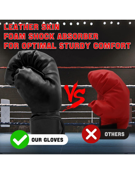 Set de Boxeo JLXMAXLJ para Niños - 14 Piezas, Guantes 170g