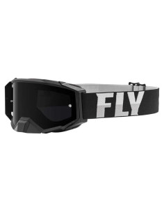 Gafas de Protección Fly Racing Zone Pro 2023 Adulto Negro/Humo