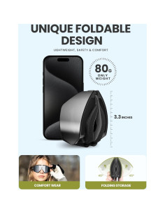 Gafas de Moto OutdoorMaster Seagull Plegables UV400 para Adultos 2