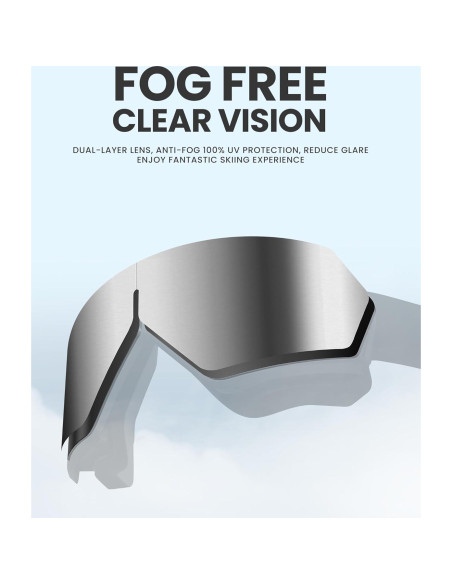 Gafas de Moto OutdoorMaster Seagull Plegables UV400 para Adultos