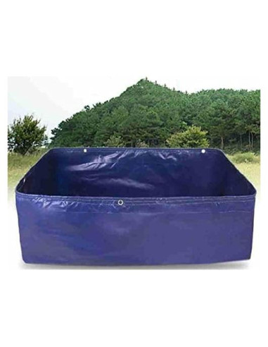 Tanque de Agua Plegable Genérico 500L PVC 0.5mm con Válvula