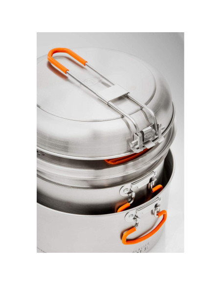 Juego de cocina GSI Outdoors Glacier Base Camper 3 piezas