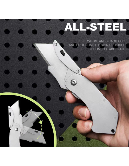 Cuchillo Utilitario Plegable VIFUNCO VF005 con 5 Cuchillas