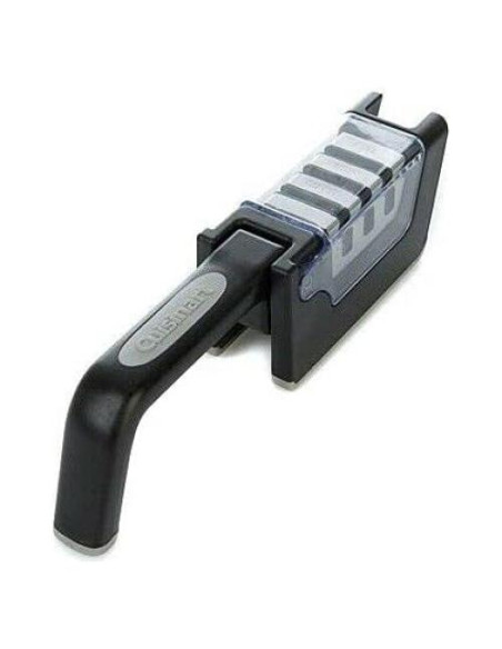 Afilador de cuchillos Cuisinart plegable 3 ranuras negro