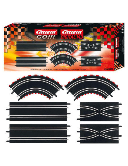 Set de Expansión Carrera GO!!! 61600 - 2 Curvas y 2 Rectas