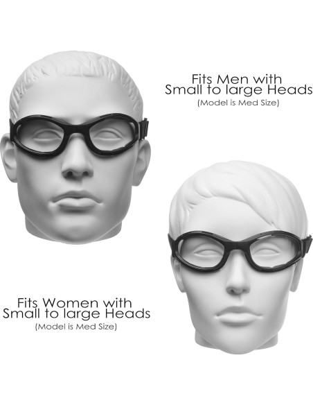 Gafas de Motocicleta Plegables Bikershades - Lentes UV400