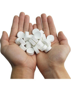 Toallas Comprimidas Biodegradables GLOYY 500 Unidades 22.4x24.1cm 2