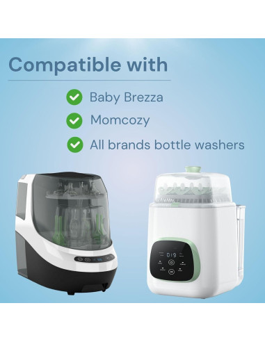 150 Tabletas de Detergente VIMKUS para Lavadoras de Botellas