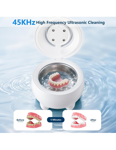 Limpiador Ultrasónico de Retenedores JOYHOOD 45kHz con UV-C