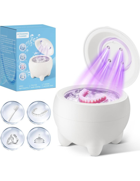 Limpiador Ultrasónico de Retenedores JOYHOOD 45kHz con UV-C Limpiador Ultrasónico de Retenedores JOYHOOD 45kHz con UV-C