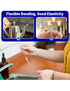 Kit de 50 Cepillos Limpiadores Reutilizables Kesoto 10mm 2