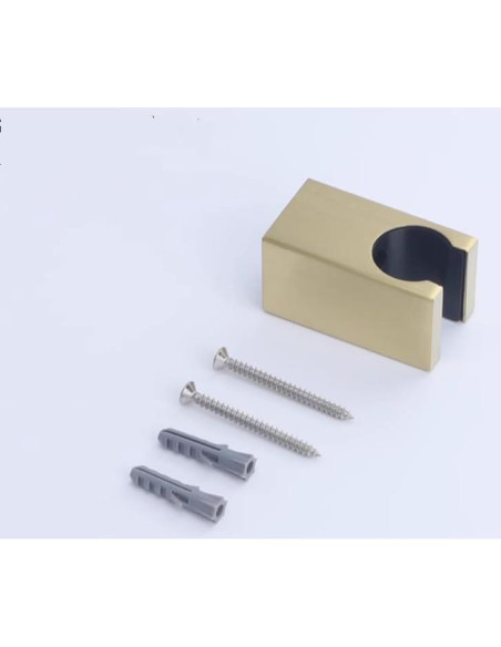 Rociador de Bidet de Mano HOMCBEC Dorado Cepillado con Soporte y Manguera