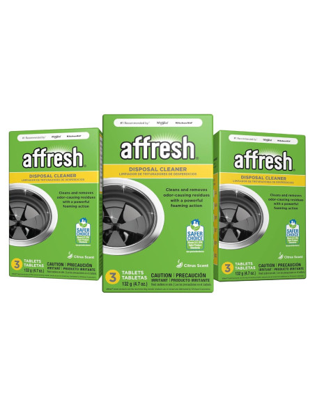 Limpiador de Desagües Affresh 9 Tabletas Aroma Cítricos