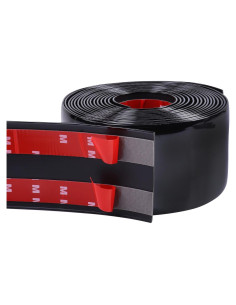 Moldura de Acabado Automotriz SBWLKJ 50mm Negro Brillante 5.5m