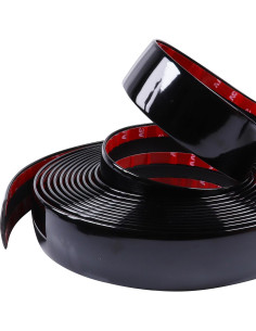 Moldura de Acabado Automotriz SBWLKJ 50mm Negro Brillante 5.5m 2