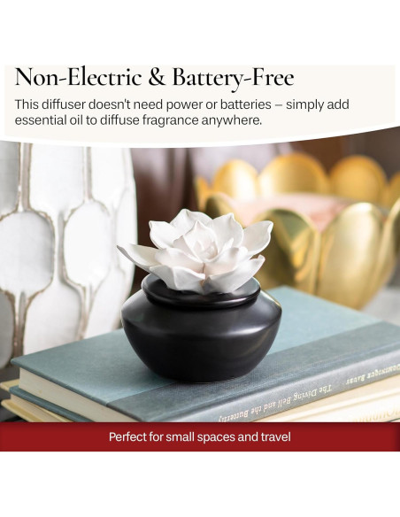 Difusor de Aceite Esencial Airomé PDGAR con 15ml Menta