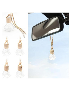5 Ambientadores de Aire para Coche Colgantes SHMZK Rombo 8ml
