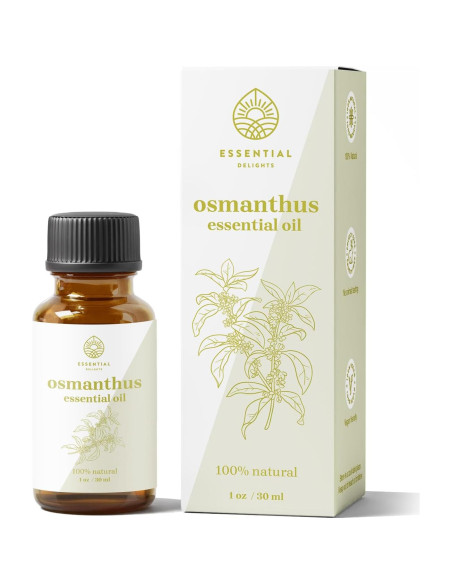 Aceite de Osmanthus Delicias Esenciales 29.57 ml - Aromaterapia Aceite de Osmanthus Delicias Esenciales 29.57 ml - Aromaterapia
