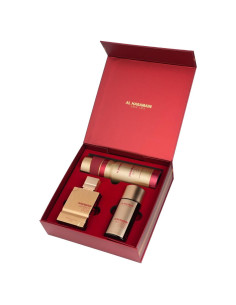 Set de Regalo Al Haramain Ámbar Oud 3 Piezas EDP Unisex
