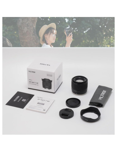 Lente VILTROX 56mm f/1.7 para Fujifilm Montura X