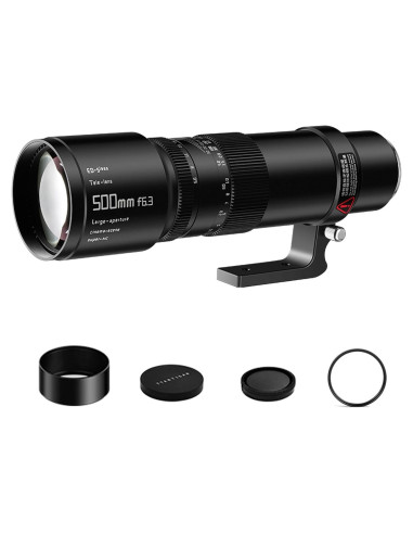 Lente Telefoto Manual TTArtisan 500mm F6.3 Montura E Sony