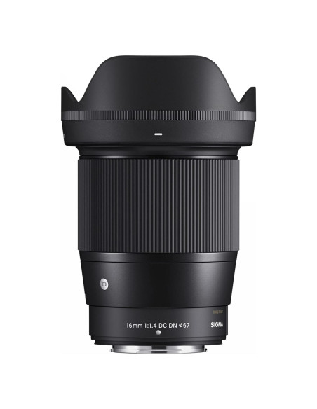 Lente Sigma 16mm F1.4 DC DN para Montura Fuji X Lente Sigma 16mm F1.4 DC DN para Montura Fuji X