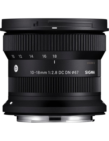 Lente Sigma 10-18mm F2.8 DC DN APS-C para Canon RF-Mount