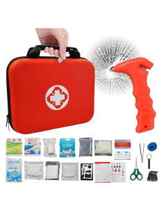 Kit de Primeros Auxilios 51 Pcs CoLeap - Impermeable, Compacto