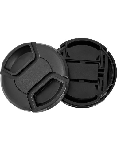 4 Pcs Tapa de Lente Frontal 58mm ZZJMCH para Canon y Nikon