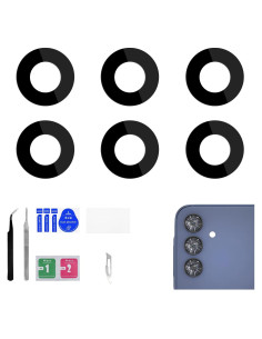 Reemplazo Lente de Cámara Trasera Samsung Galaxy A15 5G - Kit Completo