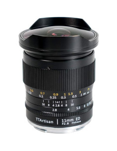Lente Ojo de Pez TTArtisan 11mm F2.8 para Sony E 2