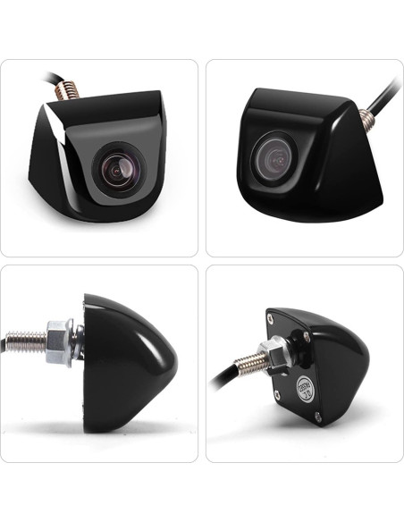 Cámara de Respaldo QODOLSI HD 170 Impermeable para Auto Cámara de Respaldo QODOLSI HD 170 Impermeable para Auto