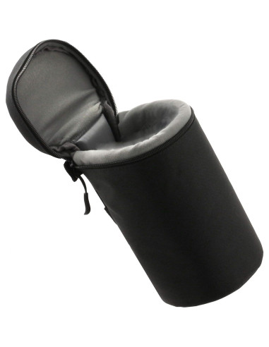 Funda Protectora de Lente de Cámara Navitech Negra 12x22cm