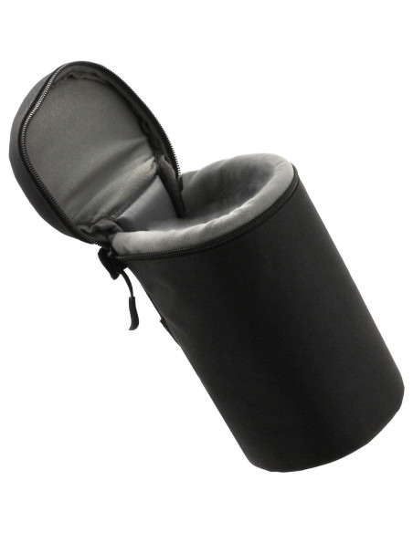 Funda Protectora de Lente de Cámara Navitech Negra 12x22cm