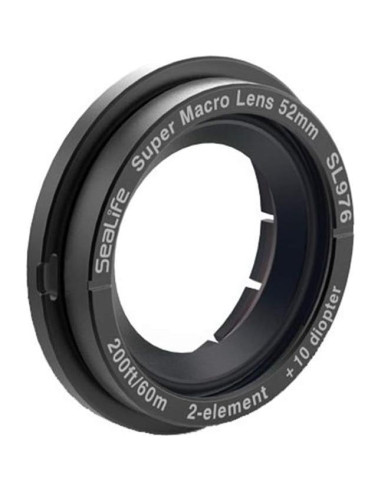 Lente Macro Super SeaLife DC-Series 52mm + Adaptador
