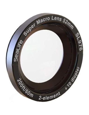 Lente Macro Super SeaLife DC-Series 52mm + Adaptador
