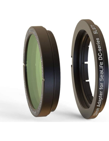 Lente Macro Super SeaLife DC-Series 52mm + Adaptador Lente Macro Super SeaLife DC-Series 52mm + Adaptador