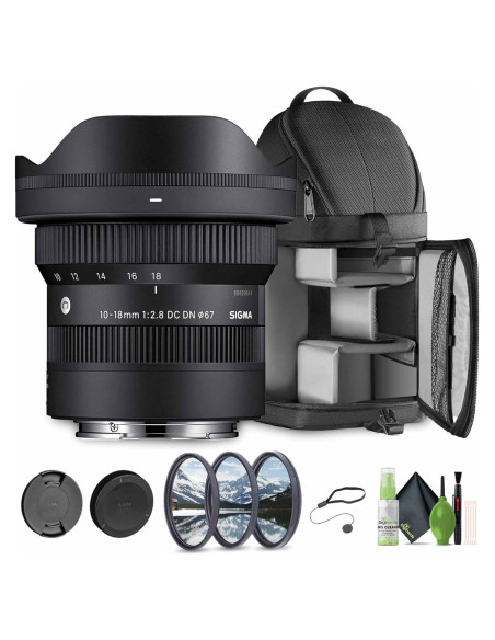 Lente Sigma 10-18mm f/2.8 DC DN Sony E - Ultra Ancha