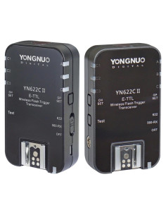 Disparador Inalámbrico YONGNUO YN622C II ETTL HSS 1/8000s para Canon