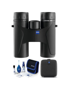Binoculares Zeiss 8x32 Terra ED Negro con Kit de Limpieza