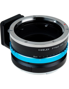 Adaptador de Montura Fotodiox para Lentes Pentax 645 a Fujifilm G-Mount con Filtro ND Variable 2