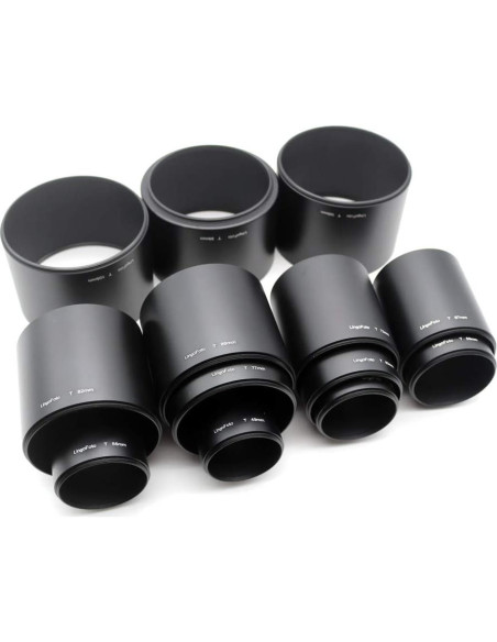 Tapa de Lente de Metal LINGO 82mm para Cámara Réflex Teleobjetivo