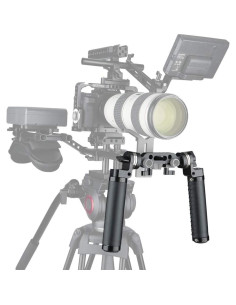 Mango de Cuero NICEYRIG con Roseta para Soporte de Cámara 15mm 2