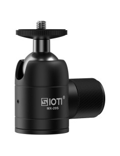 Cabezal de bola mini SIOTI de acero inoxidable 360 para cámaras