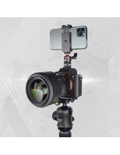 Cabezal de bola mini SIOTI 18mm para cámara y micrófono 2