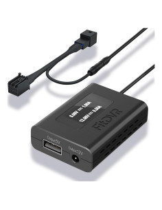 Adaptador de corriente FitDVR para cámara de tablero 5V 12V