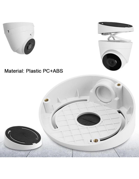 Soporte de Techo Angulado ABS Rosebe para Cámara Domo - Paquete de 2 Soporte de Techo Angulado ABS Rosebe para Cámara Domo - Paquete de 2