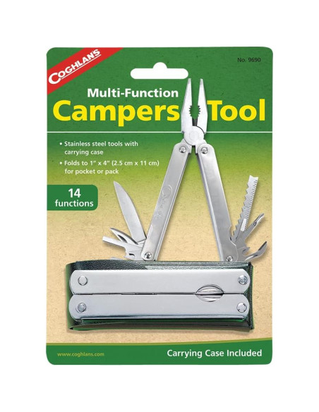 Herramienta Multifuncional Coghlan 9690 Acero Inoxidable 10.16cm